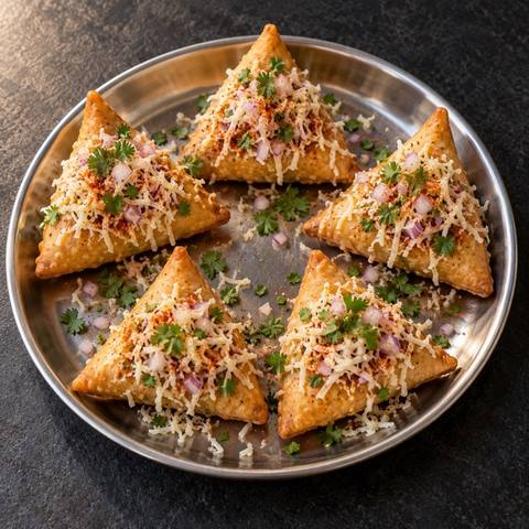Sp. Cheese Masala Samosa