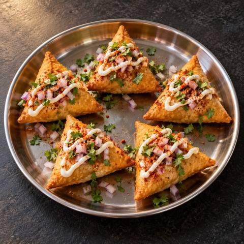 Sp. Cheese Mayo Masala Samosa