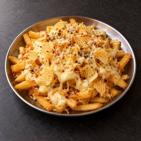Cheesy Cheesy Chips Fries