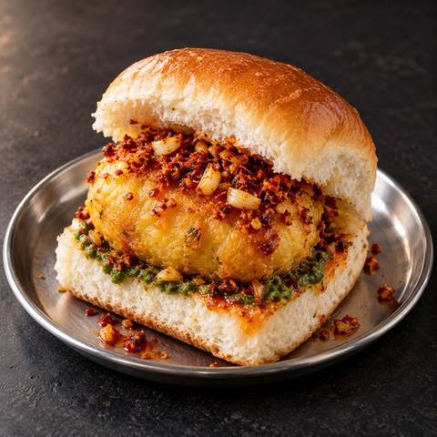 Sp. Chilli Garlic Vadapav