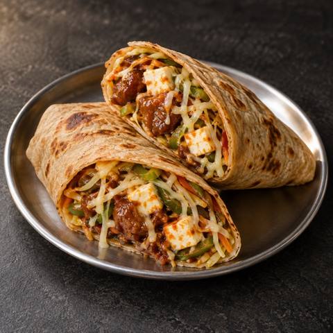 Paneer Cheese Blast Frankie