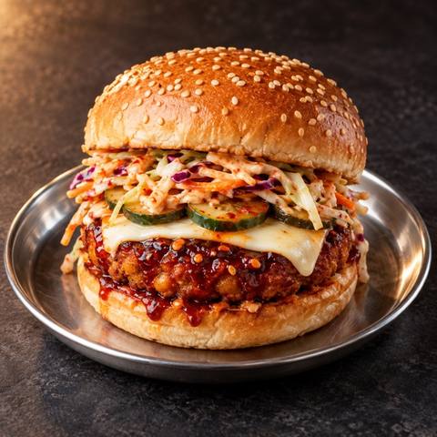 Mexican Tikki Burger